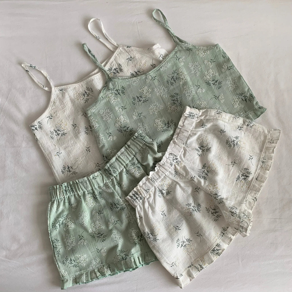 Two-Piece Women'S Outfit, Crafted Loungewear Collection, New Shades Introduced, Lounge Sets, Pajama Gift Collection For Ladies, Floral Loungewear