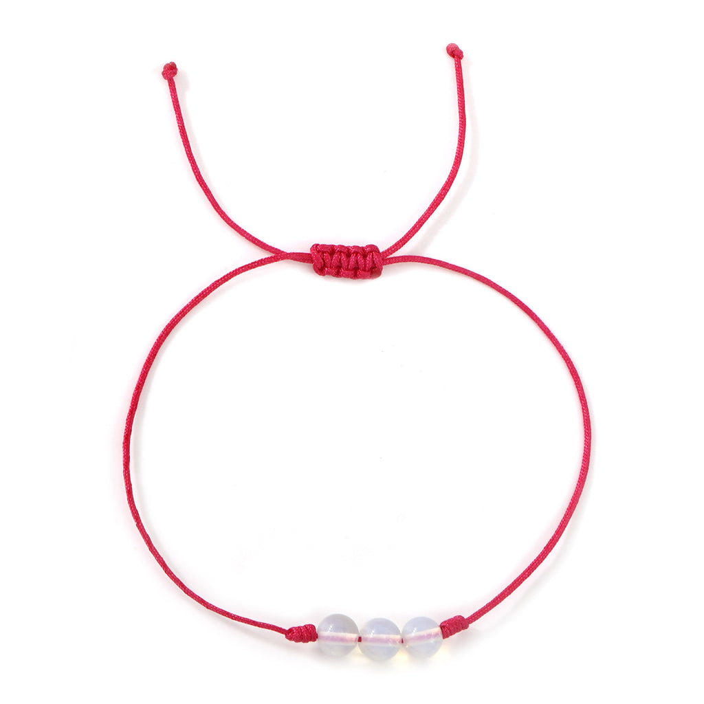 Summer Beach Vacation Style Handmade Waxed Cord Bracelet