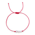 Summer Beach Vacation Style Handmade Waxed Cord Bracelet