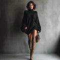 Autumn Knitted Dress For Women